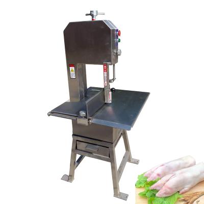 China Dairy Factory Electric Frozen Meat Bone Saw Manual Frozen Machine Fish Poultry Cutting Machine TJ-260 for sale