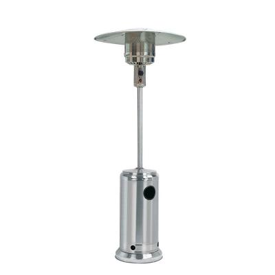 China Custom high quality standard standing outdoor stainless steel fashion design pyramid propane patio heater for sale