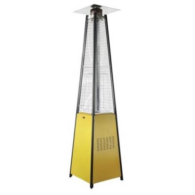 China Stored Outdoor Powder Coated Steel Pyramid Gas Patio Heaters for sale