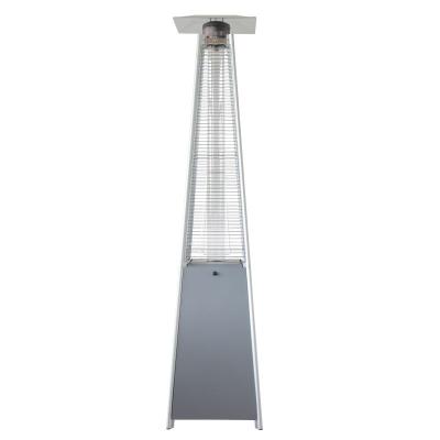 China Black hot sale pyramid glass tube patio heaters glass tube pyramid patio heater for sale