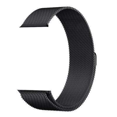 China Custom Fashion Metal Mesh Steel 40mm 44mm Magnetic Watch Band Strap For Apple 44mm42mm 40mm38mm for sale