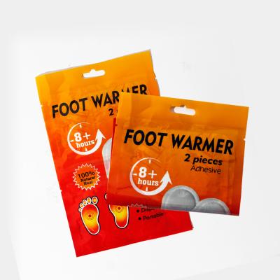 China OEM Disposable Foot Toe Heat Patch Foot Heater Warmer Pad Plaster 7*10CM 10*13cm for sale