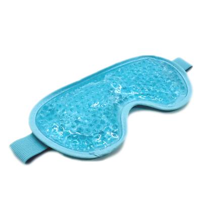 China Dark Circles OEM Reusable Gel New Beads Gel Ice Pack Eye Mask Freezer Gel Bead Mask for sale