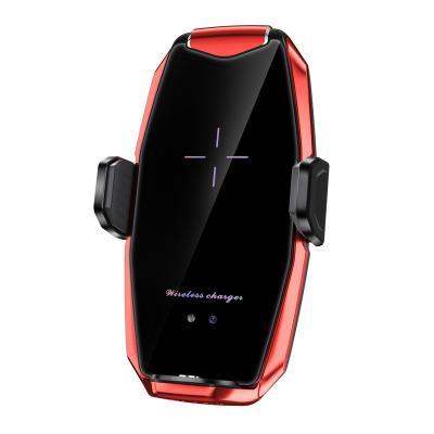 China 360 Degree Car Charger Universal Wireless Mobile Magnetic Mount Holder Rotating Safe Convenient Rotating Wireless Holder for sale