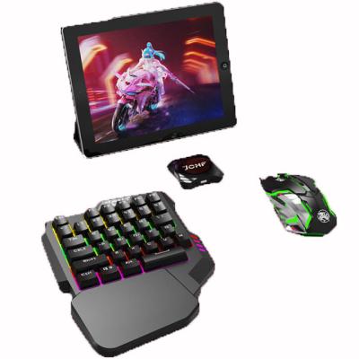 China Newly JCHF Amazon Game 5 IN 1 Keyboard Mouse Converter Combo Set For Mobile Game PUBG Android/IOS Accessory JCHF-68S for sale