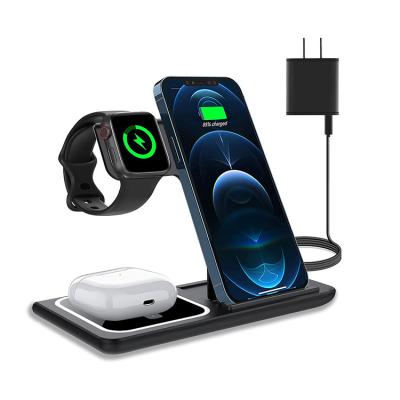 China Light weight Tiksounds Factory Direct 18w Wireless Charger Desktop Wireless Charging Pedestal Charging Bracket for sale