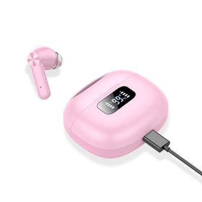 China Mini size High quality exquisite long battery life good for music stereo earbuds pink wireless earbuds for sale