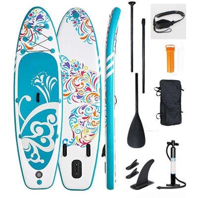 China New Type Good Price PVC Inflatable Sup Durable Inflatable Surfboard Unisex Type for sale