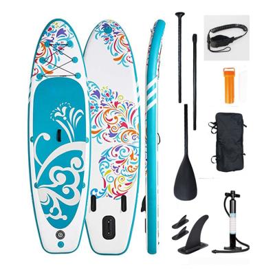 China Hot Selling Unique Design Inflatable Unisex Stand Up PVC Traction Surfboard SUP for sale