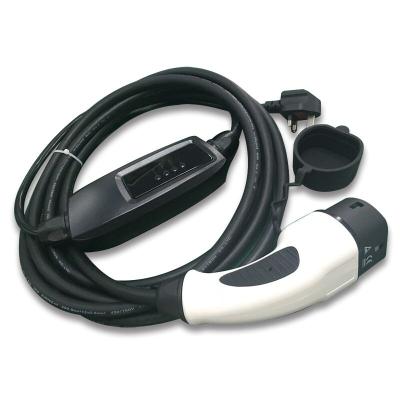 China 10A Type - 2 EVSE E-Mobility Charger Duosida Electric Car Charger With UK Plug 10A - 2 EVSE Type for sale