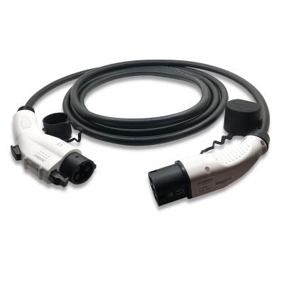 China 12 Months Warranty Type 1 To Type - 2 Car Charging Cable 32A 7KW IP54 Type 1 To Type - 2 for sale