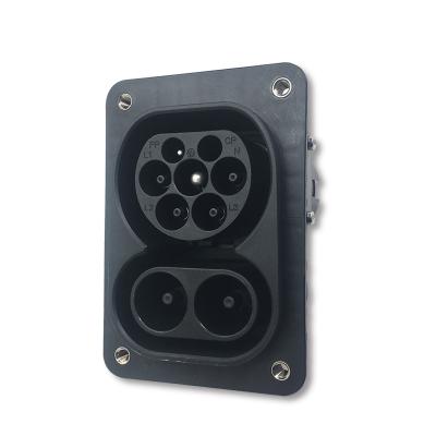 China Thermoplastic 150A CCS 2 HANDSET Socket Electric Vehicle Charging Connection for sale