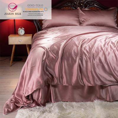 China Modern Design Wholesale Modern Design Large High Quality Wholesale Bedding Twin Satin Twin Manufacturer Silk Sheets Pillowcase Set for sale