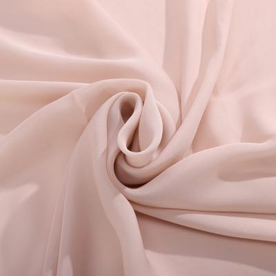 China Organic Chinese Silk Fabric 14mm Georgette Fabric in soft classic 100% double ggt pure silk for sale