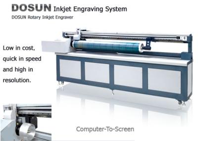 China Drehtintenstrahl-Schirm-Graveur-System, Rotationsdruck-Computer, zum der Graviermaschine auszusortieren zu verkaufen