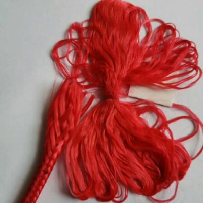 China Abrasion-Resistant White Colored Polypropylene Yarn PP Multifilament Yarn for sale