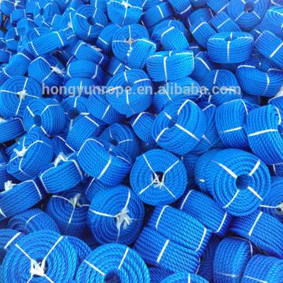 China PE 3 Strands PE Rope 3mm 4mm 6mm 8mm 10mm--30mm for sale