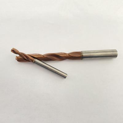 China Metal Drilling Pcd High Quality Carbide Straight Shank Twist Drill Bits for sale