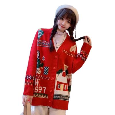 China wholesale Anti-wrinkle stain ugly Christmas sweaters for women fun and cute sweaters for winter and holiday parties for sale