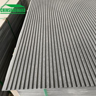 China Hotel 6mm-25mm Exterior Slotted Cellulose Fiber Cement Board (Aaccept Customization) for sale