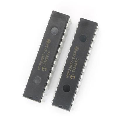 China Standard electronic components MCP23017 DIP28 MCP23017-E/SP for sale