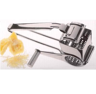 China Home Kitchen 18/8 Stainless Steel Food Grade Cheese Rotary Grater for sale