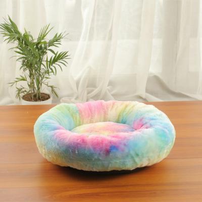 China New 2021 Sustainable Popular Dog Nest Cat Kennel Calming Sleeping Bed Hot Soft for sale