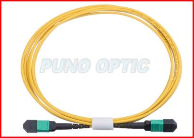 China 24 des x-Wege LC-Faser-Optik-MPO Monomode--niedrige Einfügung Stamm-Kabel-OS2 zu verkaufen