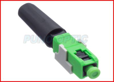 China Field Install SC APC Fiber Connector , Fast Connect Embedded Connector for sale