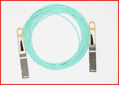 China Las redes AOC y DAC de las telecomunicaciones telegrafían 40G compatible QSFP+ a 4 LC a dos caras en venta