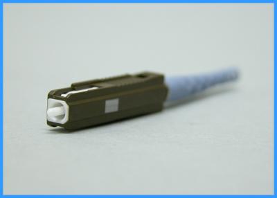 China conector de cable del remiendo de la fibra de 3.0m m MU, adaptador con varios modos de funcionamiento del simplex del milímetro 62.5/125um en venta