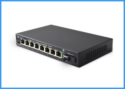 China RJ45 SC Dual Fiber Media Converter 30KM Distance 8 Channel Video Out for sale