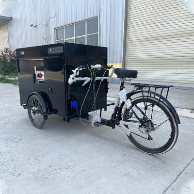 China GL-MQ270 Coffee Cart Bicycle Front Cabinet Size 1300x750x700mm for Easy Maintenance for sale