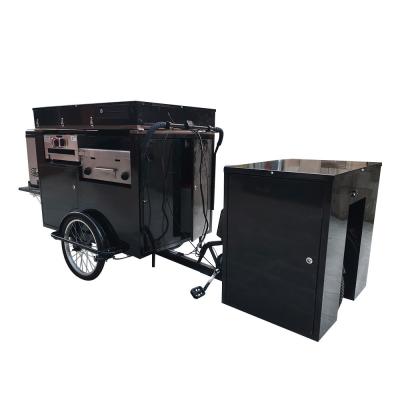 China Street Food Carts Crepe Cart and Mobile Three-Wheeled Bicycles for Manufacturing Plant for sale