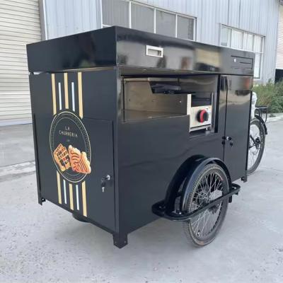 China Custom Foldable Mobile Fast Food Tricycle for EU Standard Cargo Snack Vending for sale