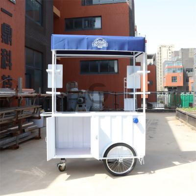 China Factory Supply Mobile Kiosk and Push Cart Fast Food Restaurant Bike Restaurant Fruit Cart for sale