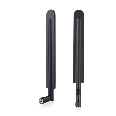 China 50 Ohm Manufacture 3Dbi 5150-5850Mhz Black Tpee 5G Internet Antennas For Router for sale