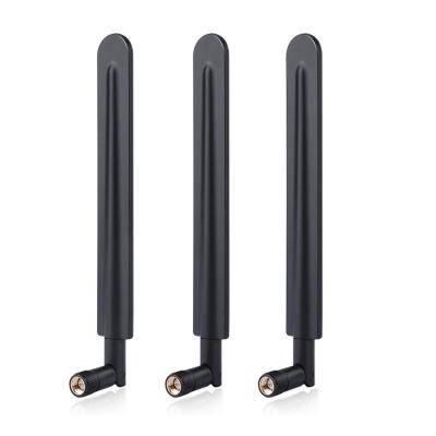 China 50 ohm wifi2.4G&5G omnidirectional antenna custom antenna 3dB rubber gain from factory suitable for router security camera external antenna for sale