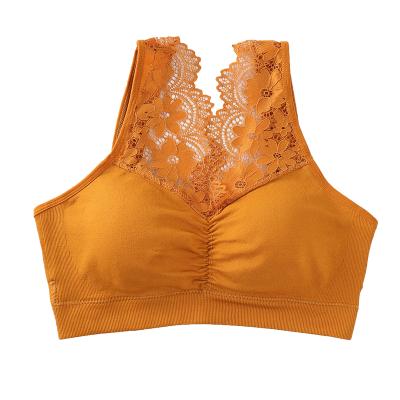 China Cheapest QUICK DRY in stock quick dry seamless bra women padded push ups sports lace bra for sale