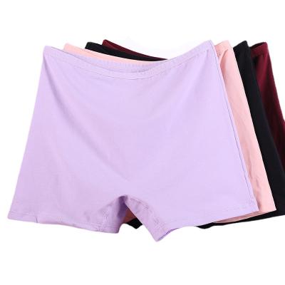 China Big Size 6XL Boyshorts Women Underwear Boxer Breathable Safety Shorts Pants Ladies Cotton Female Plus Size Panties for sale