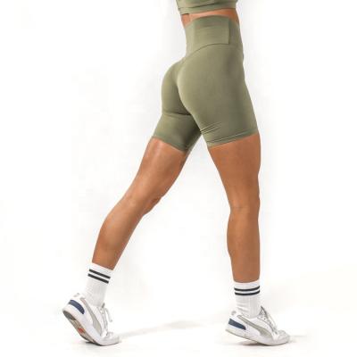 China Trend Breathable Hot Selling Fashion Sports Seamless Tight Fitness Yoga Shorts Women for sale