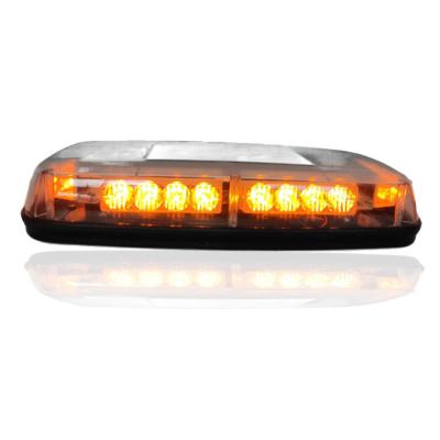 China Aluminum and High Quality PC 12V Emergency Warning 24 LED Light Bar Mini Ambulance Lights Strobes Used Emergency Warning Lights for sale