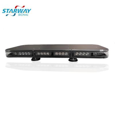 China PC Starway Aluminum and CE Most Advanced Brightest 12V Strobe Light Waterproof Magnet Mounted LED Warning Ambulance Led Light Bar for sale