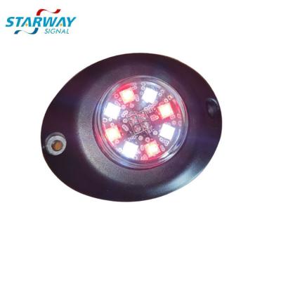 China Aluminum and PC Starway Bicolor LED Secret Bullet Hide Away Strobe Light Kit Warning Hide Away Light for Truck and AMS for sale