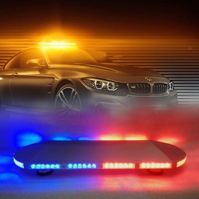 China All Cars Mini Starway 3W Warning Emergency Flashing Light Bar Led Warning Lights 27 Inch Font Emergency Strobe Light Bar for sale