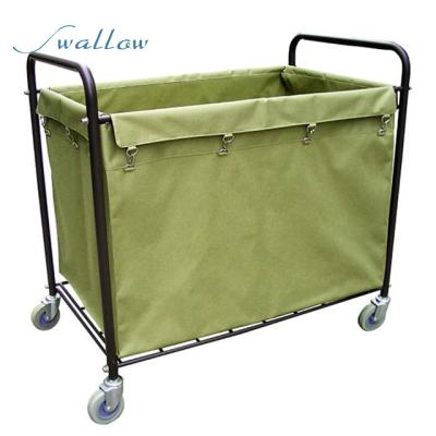 China Swallow Quadrate Laundry Cart | Sight cleaning trolley, swallow in Suzhou 94x54.5x89.5cm for sale