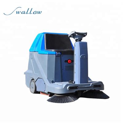 China Hotel Ride On Floor Scrubber Dust Sweeper Cleaner Duster for sale