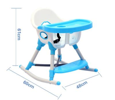 China Detachable Multifunctional Hot Selling Baby Sitting Chair Plastic Baby Feeding Chair Referee Baby Dining Chair for sale