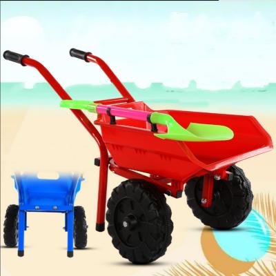 China 2018 New Plastic Beach Children Plastic Wheelbarrow Toy for sale