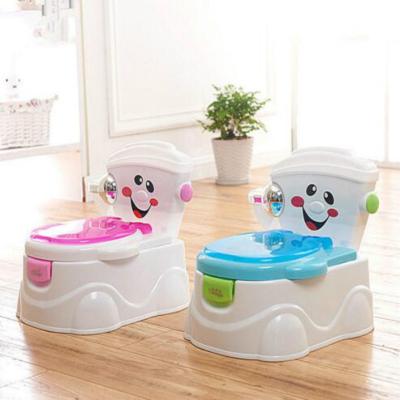 China 2018 New Design Baby Bath Plastic Baby Potty / Child Potty Plastic Toilet for sale